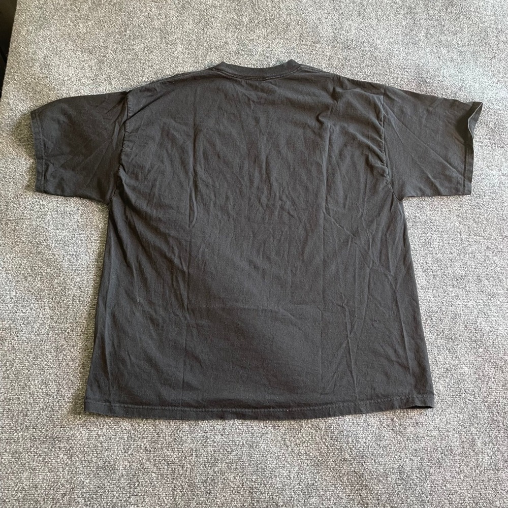 Vintage MrUnderground From MySpace To MyPlace Graphic TShirt Mens XL Black Humor - Picture 6 of 7